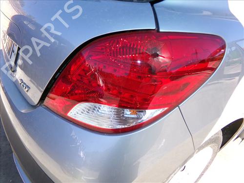 Used Right taillight PEUGEOT 207 (WA_, WC_) 1.4 HDi (68 hp) 28689759