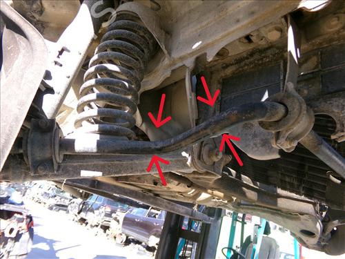 Anti roll bar MERCEDES-BENZ 190 (W201) D 2.0 (201.122) | BP28162673M96