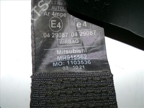 Front right seatbelt MITSUBISHI CARISMA (DA_) 1.9 DI-D (DA5A) | BP24564306I25 