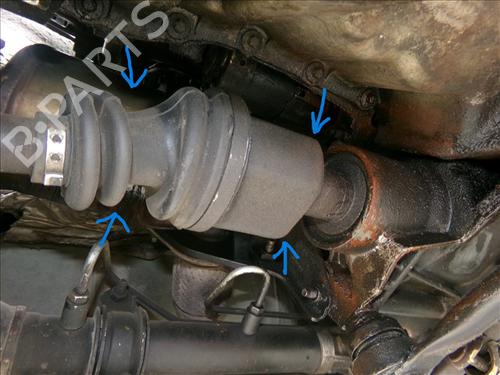 Right front driveshaft RENAULT KANGOO (KC0/1_) 1.5 dCi (KC08, KC09) | BP29303320M39 