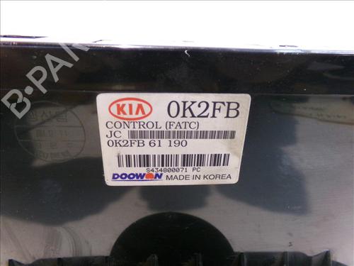 Climate control KIA CARENS II MPV (FJ) 2.0 CRDi | BP25279886I5 