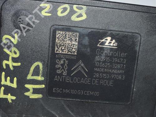 ABS pump PEUGEOT 208 I (CA_, CC_) 1.2 VTI 82 | BP24557046M43 