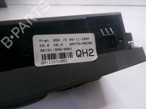 Climate control OPEL ZAFIRA A MPV (T98) 2.0 DI 16V (F75) | BP24560409I5 