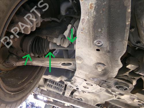 Used Right front driveshaft PEUGEOT EXPERT Van (VF3A_, VF3U_, VF3X_) 2.0 HDi 165 (163 hp) 31082494