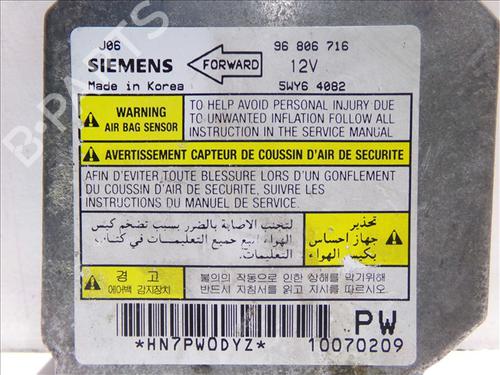 ECU airbags CHEVROLET LACETTI (J200) 2.0 D | BP24568120M53