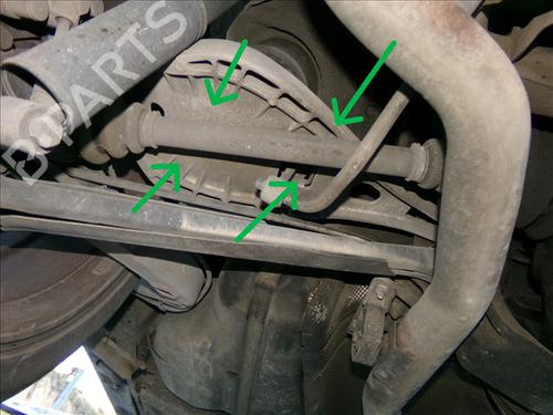 Used Left rear driveshaft BMW 3 (E46) 320 d (136 hp) 30644951