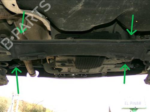 Used Rear axle DS DS 3 / DS 3 CROSSBACK (UR_, UC_, UJ_) 1.5 BlueHDi 100 (UCYHYJ) (102 hp) 31020202