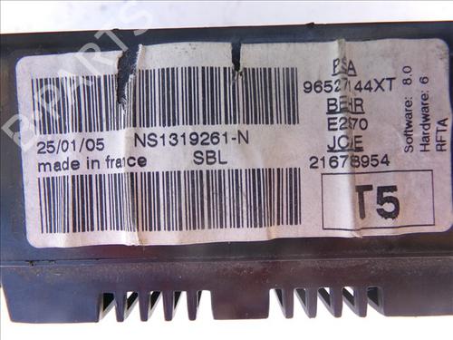 Climate control PEUGEOT 307 CC (3B) 2.0 16V | BP26194401I5 