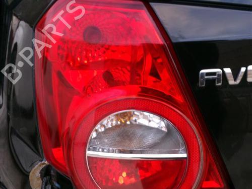 Used Left taillight CHEVROLET AVEO / KALOS Hatchback (T250, T255) 1.2 (84 hp) 26204433