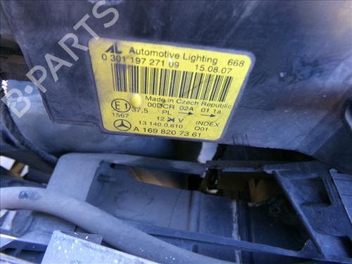 Left headlight MERCEDES-BENZ A-CLASS (W169) A 200 CDI (169.008, 169.308) | BP28509618C28 