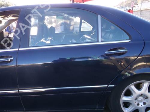 Used Left rear door MERCEDES-BENZ S-CLASS (W220) S 500 (220.075, 220.175, 220.875) (306 hp) 25612251