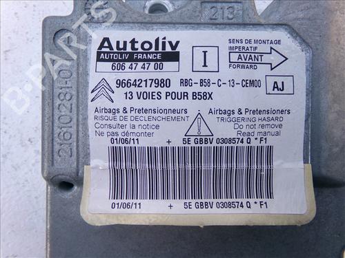 Kollisjonspute styreenhet CITROËN C4 Grand Picasso I (UA_) 2.0 HDi 138 | BP30966418M53