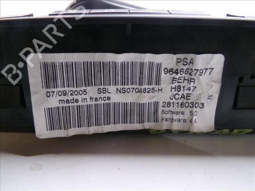 Climate control PEUGEOT 307 (3A/C) 1.6 HDi 110 | BP24564811I5 