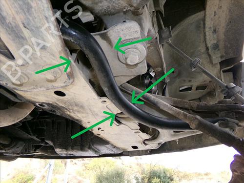 Krængningsstabilisator RENAULT KANGOO (KC0/1_) D 55 1.9 (KC0D) | BP29878008M96