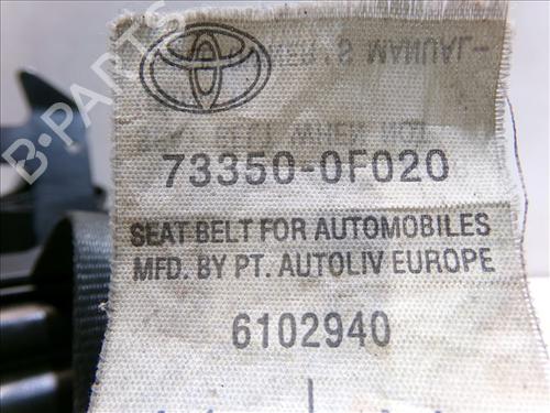 Rear center seatbelt TOYOTA VERSO (_R2_) 2.0 D-4D (AUR20_, AUR20R) | BP24558803I27