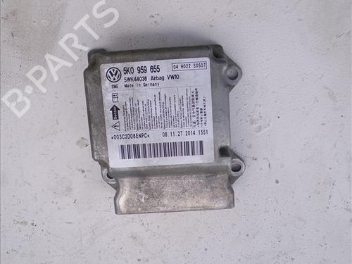 Kollisjonspute styreenhet VW GOLF PLUS V (5M1, 521) 1.4 TSI (122 hp) 26049272