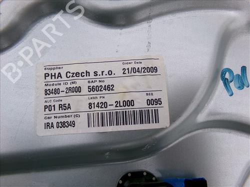Rear right window mechanism HYUNDAI i30 (FD) 1.4 | BP26611562C25 
