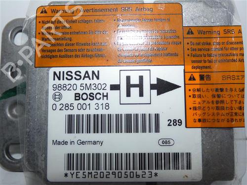 Used ECU airbags NISSAN ALMERA II Hatchback (N16) 1.5 (90 hp) 24555504