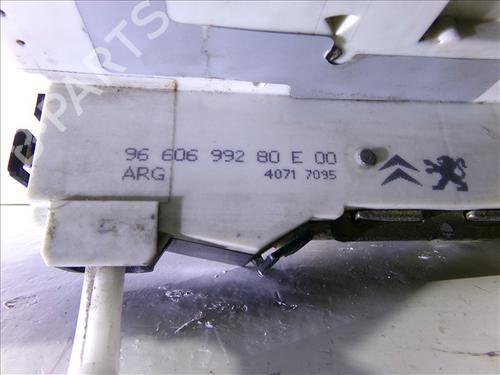 Rear left lock PEUGEOT 407 (6D_) 2.0 HDi 135 (6DRHRH, 6DRHRE, 6DRHRG, 6DRHRJ) | BP26203964C100 
