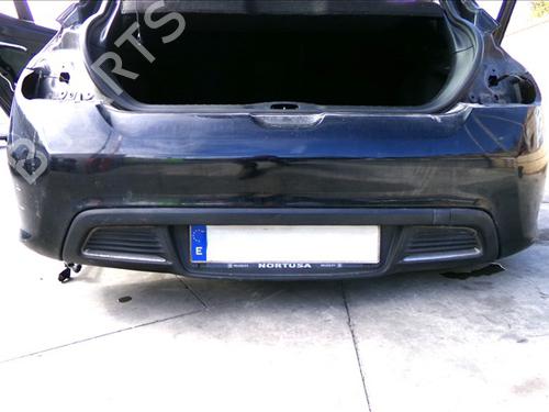 Used Rear bumper PEUGEOT 308 I (4A_, 4C_) 2.0 HDi (136 hp) 29923486