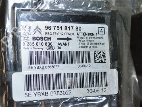 Used ECU airbags PEUGEOT 5008 (0U_, 0E_) 2.0 HDi 150 / BlueHDi 150 (150 hp) 24560847