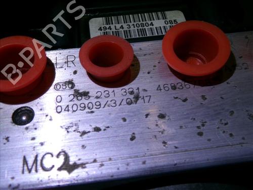 ABS Bremseaggregat FIAT PUNTO (188_) 1.2 60 (188.030, .050, .130, .150, .230, .250) | BP29203531M43 
