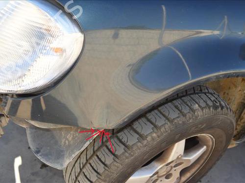 Aile avant gauche MERCEDES-BENZ M-CLASS (W163) ML 320 (163.154) (218 hp) 24560238
