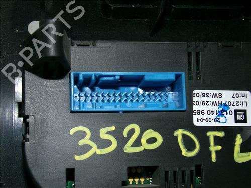 Commande Chauffage OPEL ZAFIRA A MPV (T98) 2.0 DTI 16V (F75) | BP27559958I5 