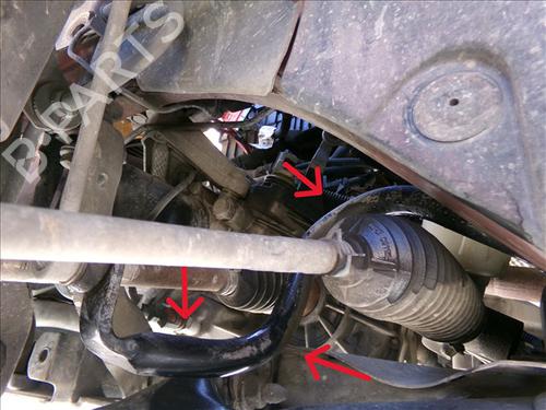 Used Anti roll bar RENAULT CLIO III (BR0/1, CR0/1) 1.2 16V (BR02, BR0J, BR11, CR02, CR0J, CR11) (75 hp) 27625269