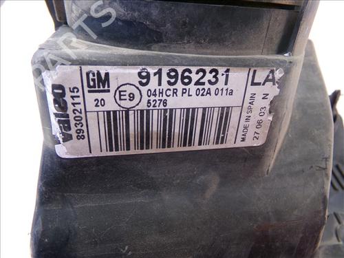 Left headlight OPEL CORSA C (X01) 1.2 Twinport (F08, F68) | BP29944121C28 
