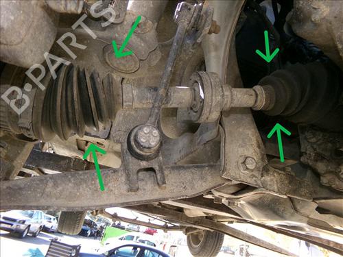 Used Right front driveshaft HONDA HR-V (GH_) 1.6 16V (GH1, GH3) (105 hp) 30493943