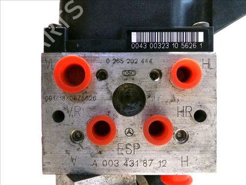 ABS pump MERCEDES-BENZ S-CLASS (W220, V220) S 500, S 500 L (220.075, 220.175, 220.875) | BP25612192M43 