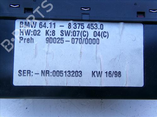 Used Climate control BMW 5 (E39) 525 tds (143 hp) 29484133