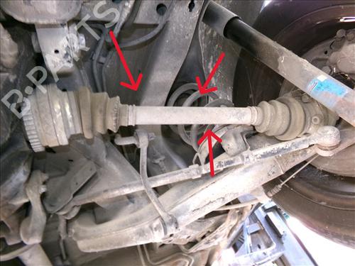Used Right rear driveshaft OPEL OMEGA B (V94) 2.5 TD (F69, M69, P69) (130 hp) 28008664