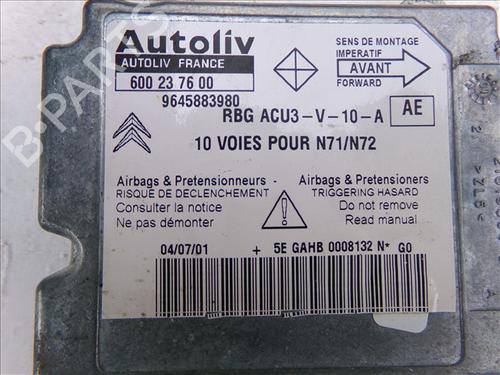 ECU airbags CITROËN XSARA (N1) 2.0 HDi 90 | BP29695695M53 