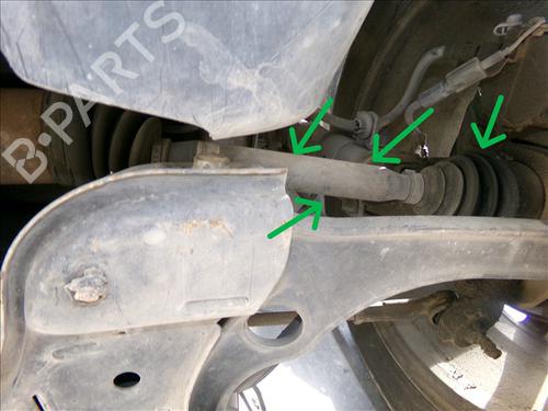 Used Left front driveshaft FIAT STILO (192_) 1.6 16V (192_XB1A) (103 hp) 29623144