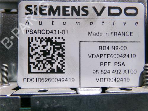 Radio PEUGEOT 207 (WA_, WC_) 1.4 16V | BP24564448E6 