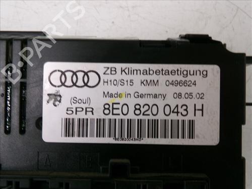 Commande Chauffage AUDI A4 B6 (8E2) 2.0 | BP24859229I5 