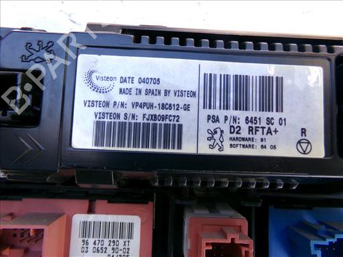 Climate control PEUGEOT 407 (6D_) 2.0 HDi 135 (6DRHRH, 6DRHRE, 6DRHRG, 6DRHRJ) | BP28805992I5 
