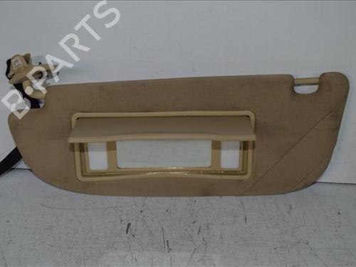 Left sun visor PEUGEOT 607 (9D, 9U) 2.7 HDi 24V | BP24858123I1 