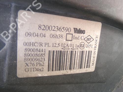 Left headlight RENAULT KANGOO (KC0/1_) 1.5 dCi (KC08, KC09) | BP29303286C28 