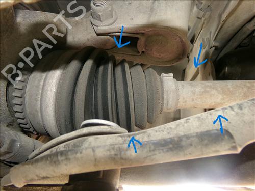 Left front driveshaft RENAULT KANGOO (KC0/1_) 1.5 dCi (KC08, KC09) | BP29303321M38