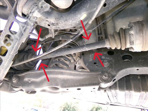 Used Right rear driveshaft BMW 3 (E90) 320 d (163 hp) 28419395