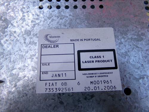 Autoradio FIAT STILO (192_) 1.6 16V (192_XB1A) | BP29623089E6