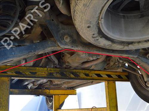 Used Rear axle HYUNDAI SANTA FÉ II (CM) 2.2 CRDi (139 hp) 24562618