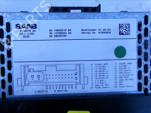 Autoradio SAAB 9-3 (YS3F, E79, D79, D75) 1.9 TiD | BP29923412E6 