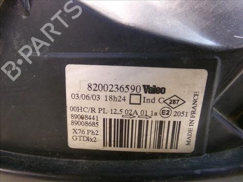 Left headlight NISSAN KUBISTAR Van (X76) 1.5 dCi 70 | BP26204075C28 