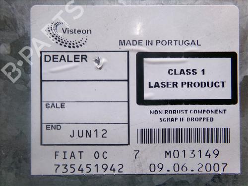 Radio FIAT BRAVO II (198_) 1.4 (198AXA1B) | BP24559349E6 