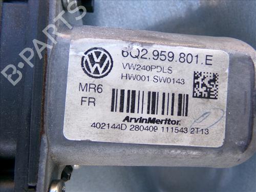 Front right window mechanism VW POLO (9N_, 9A_) 1.4 TDI | BP27995987C23 