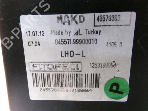 Left headlight PEUGEOT BIPPER (AA_) 1.3 HDi 75 | BP24560103C28 